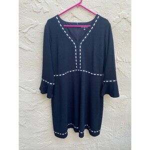 Karl Lagerfeld Paris black dress sz 16